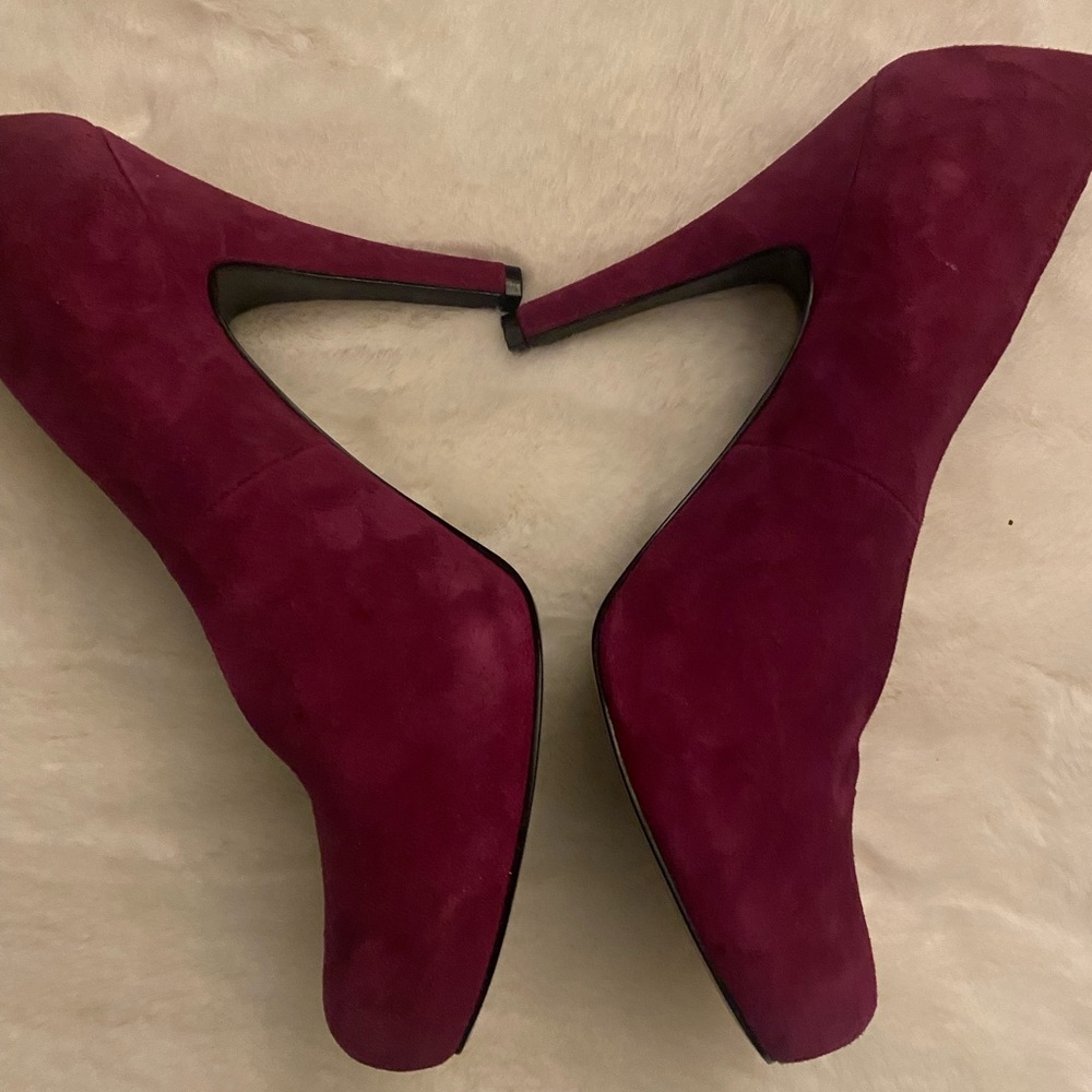 Nine West Pink Berry Heels Women Size 10